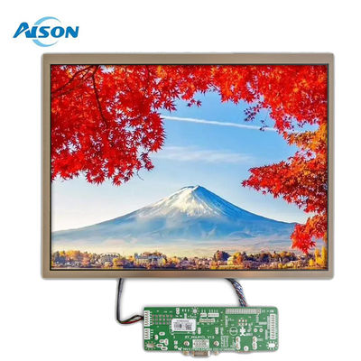 12.1 นิ้ว 1024x768 อุตสาหกรรม TFT Display With IPS การดูทิศทาง 650 cd / m2