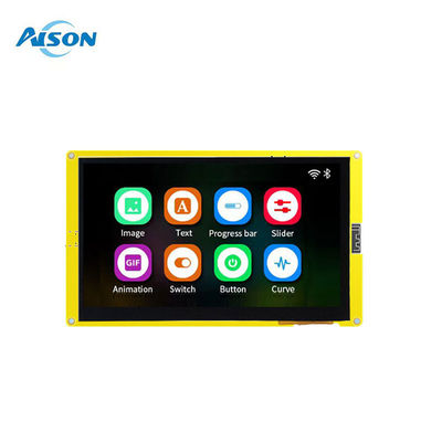 7 นิ้ว ESP32 โมดูลจอ 5V จอสัมผัสความจุ 500mA 8M PSRAM LVGL