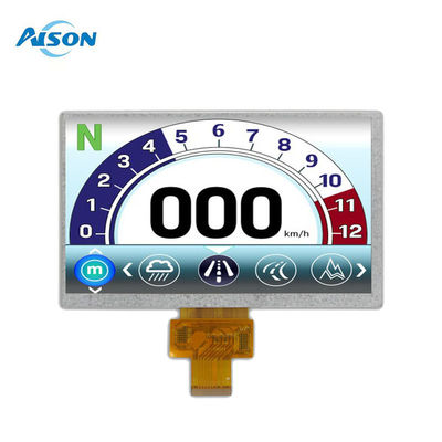 -40 ถึง 95 องศา 7 นิ้ว Custom LCD Display Module 40pin LVDS Interface 500cd/m2